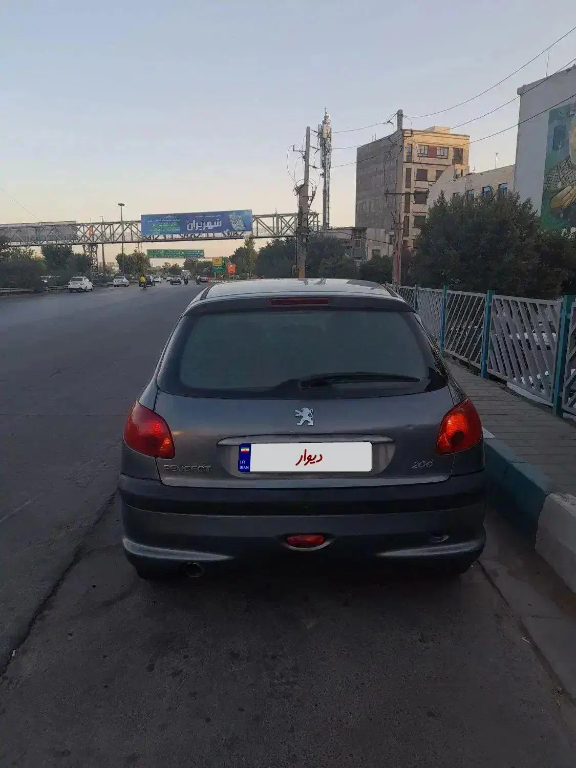 ۲۰۶ تیپ۳|خودرو سواری و وانت|شهر ری, شهرک نظامی|دیوار