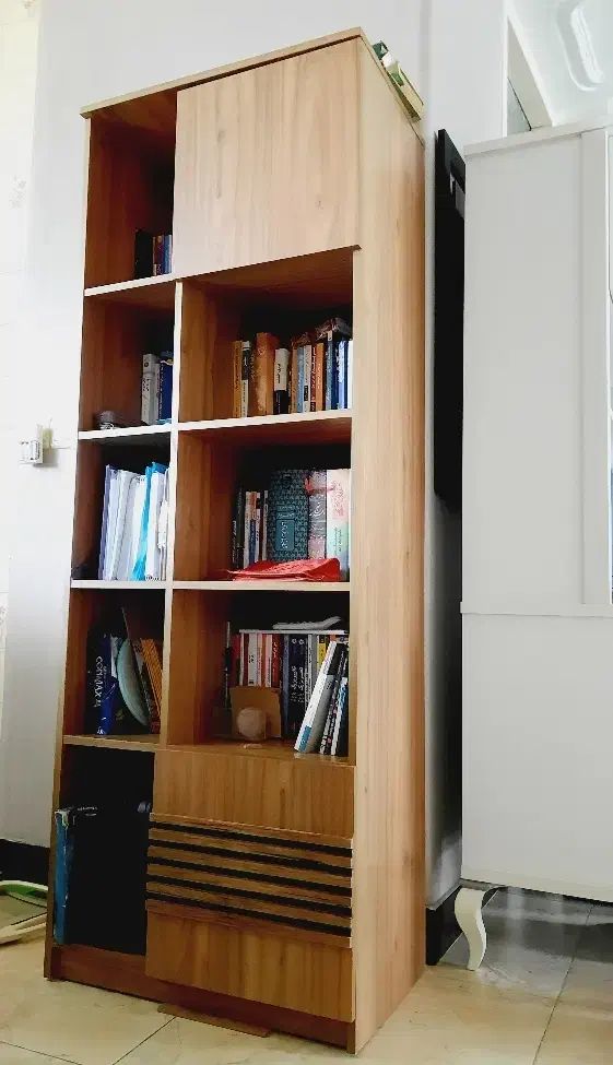 کتابخانه تکتا  برند سناچوب|کتابخانه، شلف، قفسه‌های دیواری|ساری, |دیوار