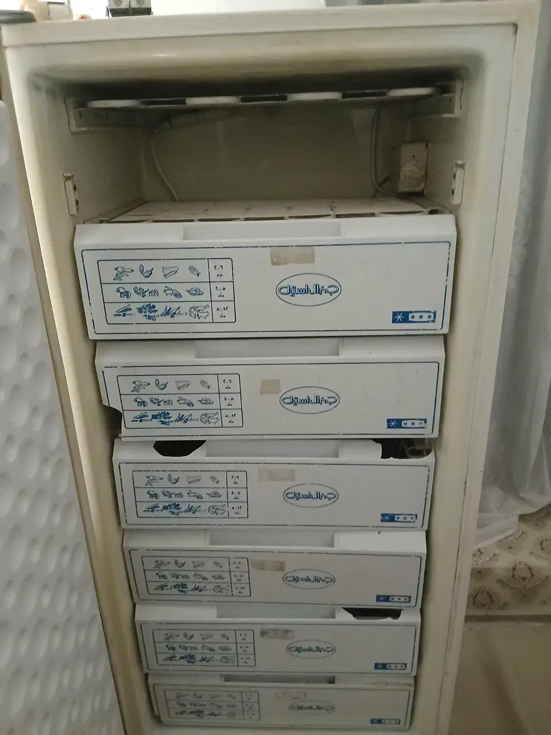 فریزر ۶ کشو جنرال استیل|یخچال و فریزر|رباطکریم, کیکاور|دیوار