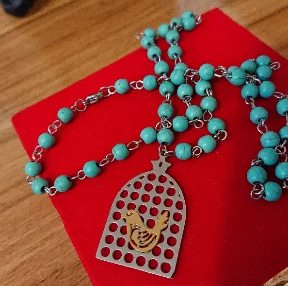 گردنبند مرغ مینا|بدلیجات|زنجان, |دیوار