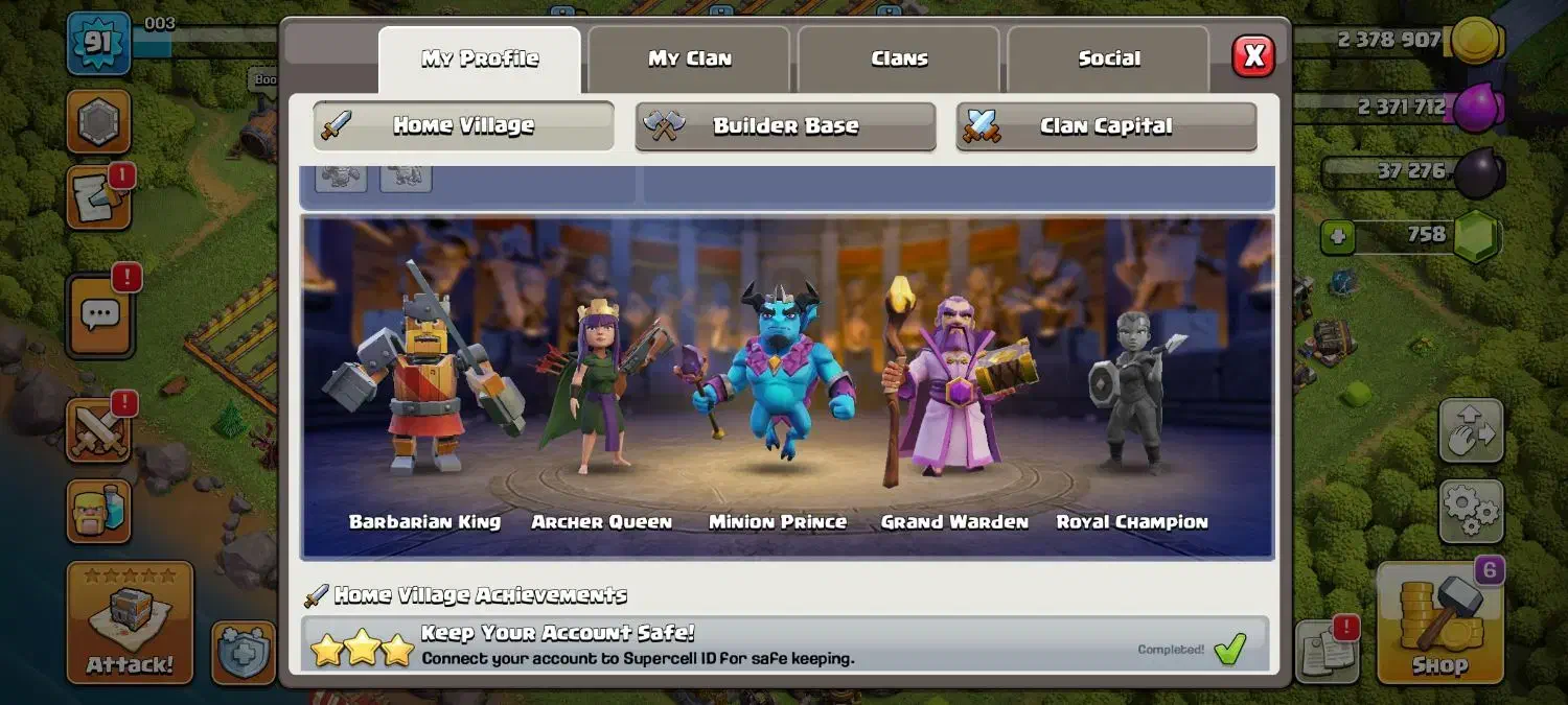 اکانت کلش|کنسول، بازی ویدئویی و آنلاین|کاشان, فاز ۱ ناجی آباد|دیوار