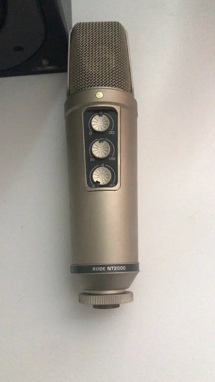 میکروفن استدیویی حرفه ای Rode NT2000|آلات موسیقی|مشهد, کوثر|دیوار