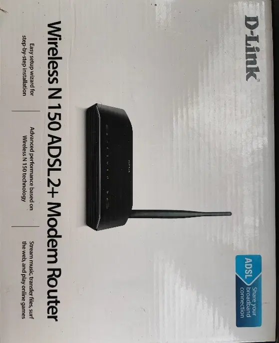 Wireless N 150 ADSL2+ Modem Router|مودم و تجهیزات شبکه|کرمانشاه, |دیوار