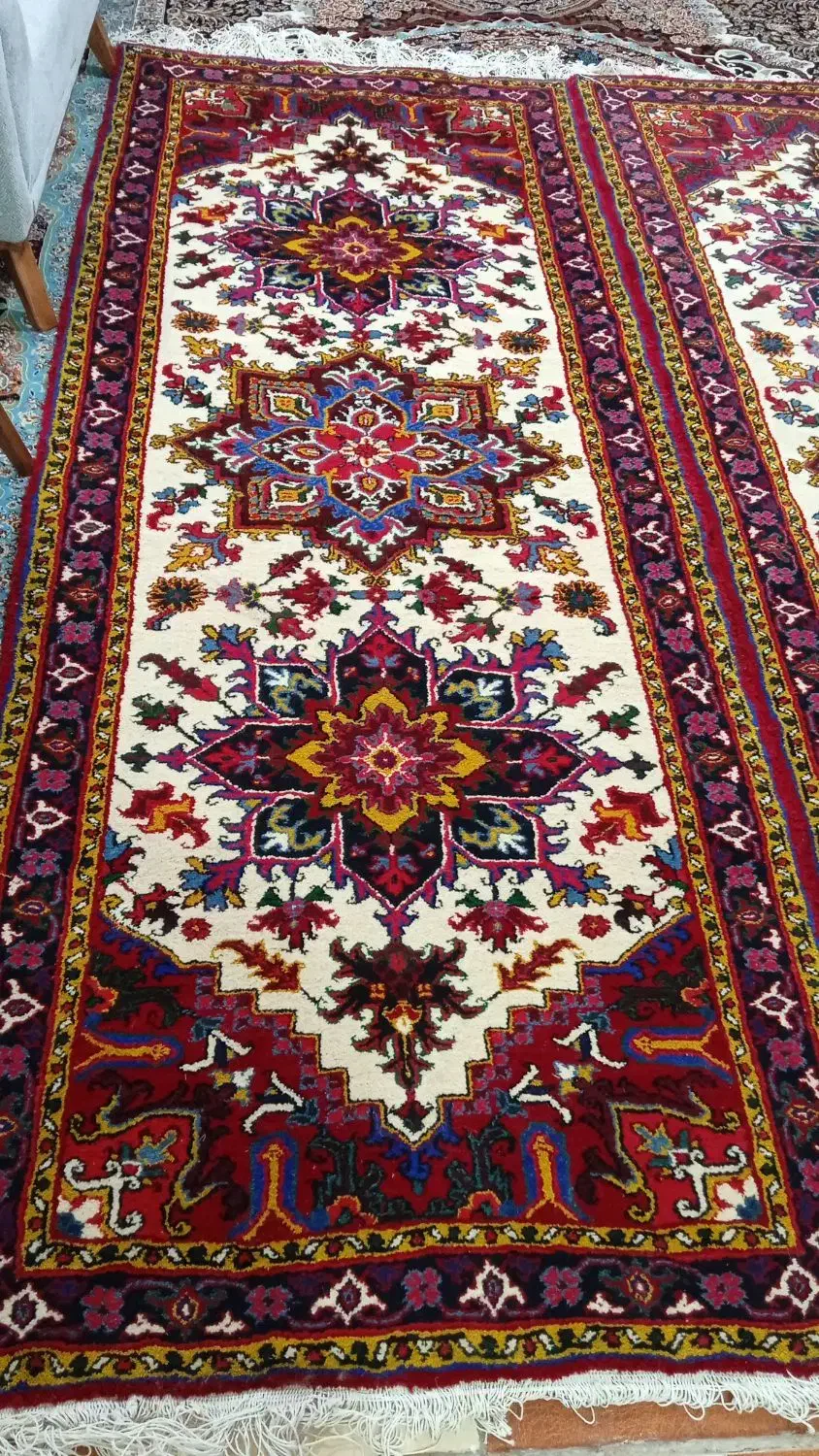 قالیچه دستبافت هریس|فرش|اسلامشهر, شهرک سعیدیه|دیوار