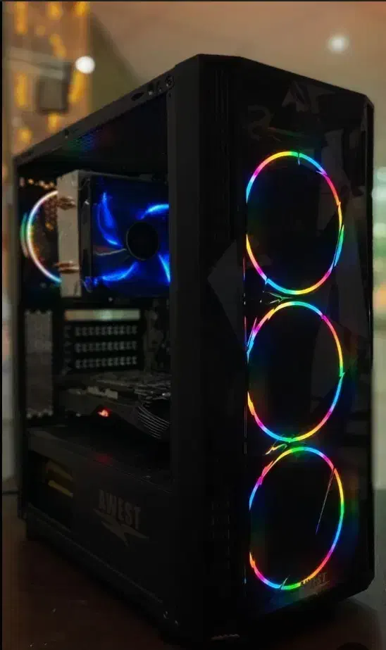 کیس گیمینگ نو با گارانتی|رایانه رومیزی|الوند, |دیوار