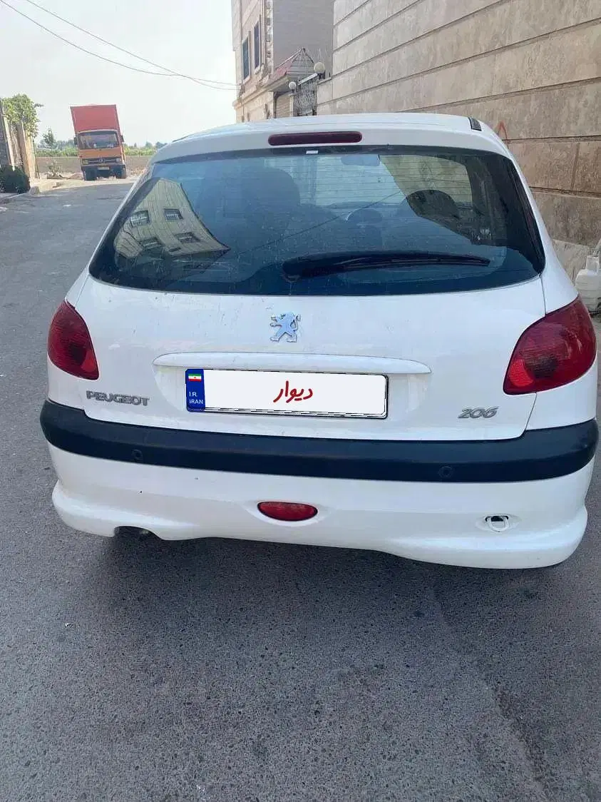پژو ۲۰۶ مدل ۹۶|خودرو سواری و وانت|کرج, کرج نو|دیوار