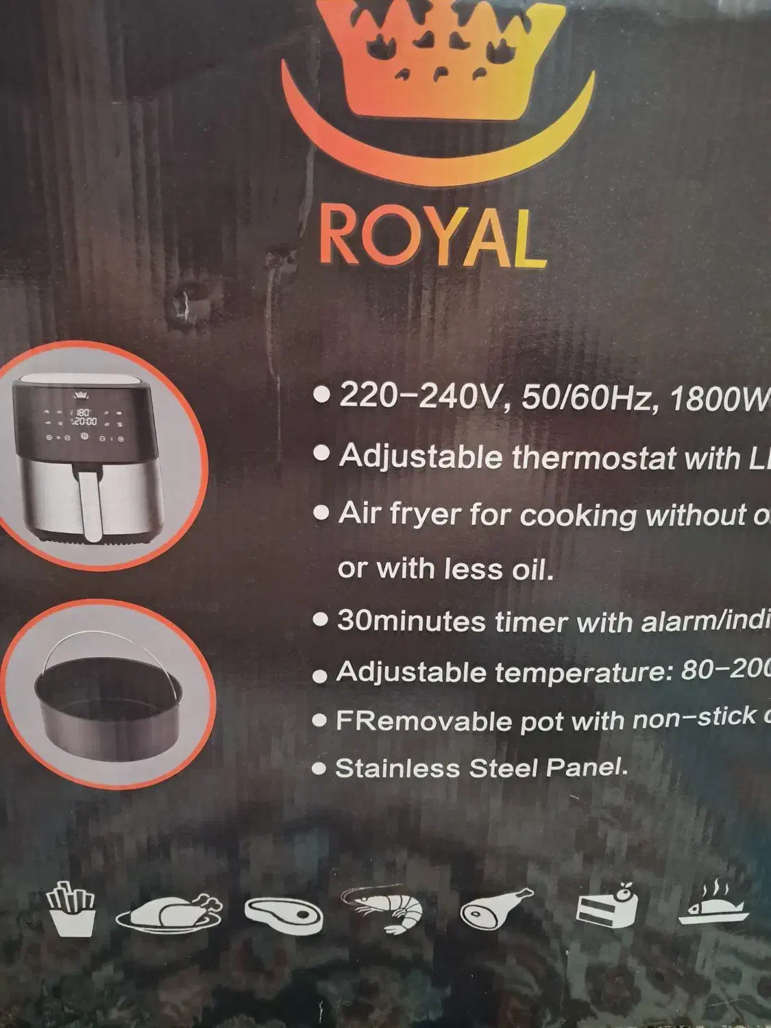 سرخ کن بدون روغن همه کاره|اجاق گاز و لوازم برقی پختوپز|زرقان, |دیوار