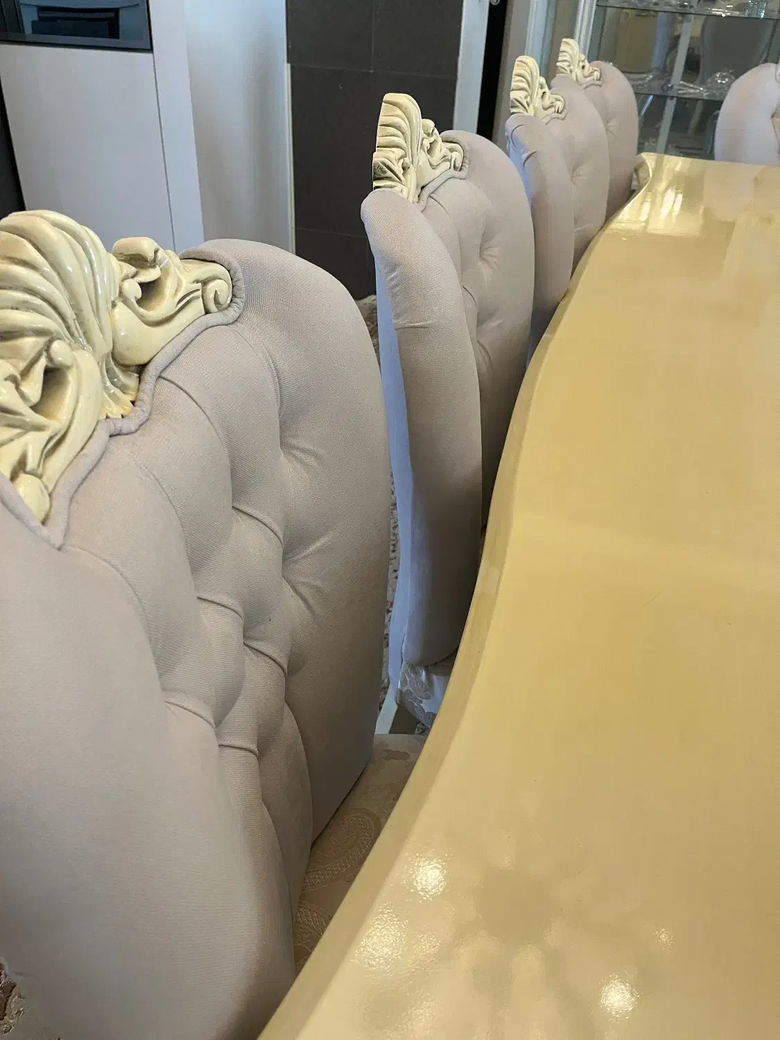 میز ناهار خوری|میز و صندلی غذاخوری|بابل, |دیوار