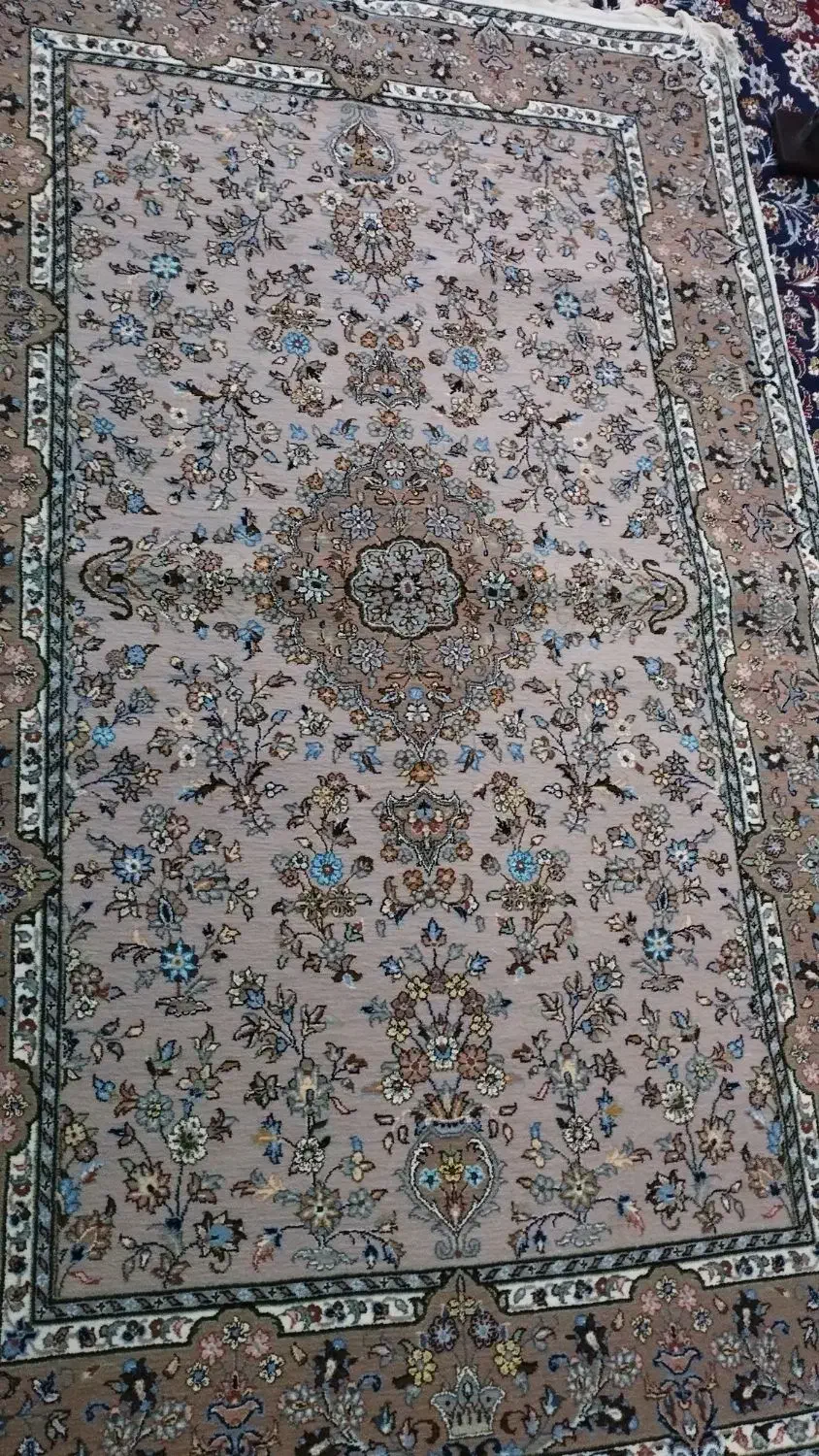 قالیچه دستباف اصیل کاشان|فرش|کاشان, حسن آباد|دیوار