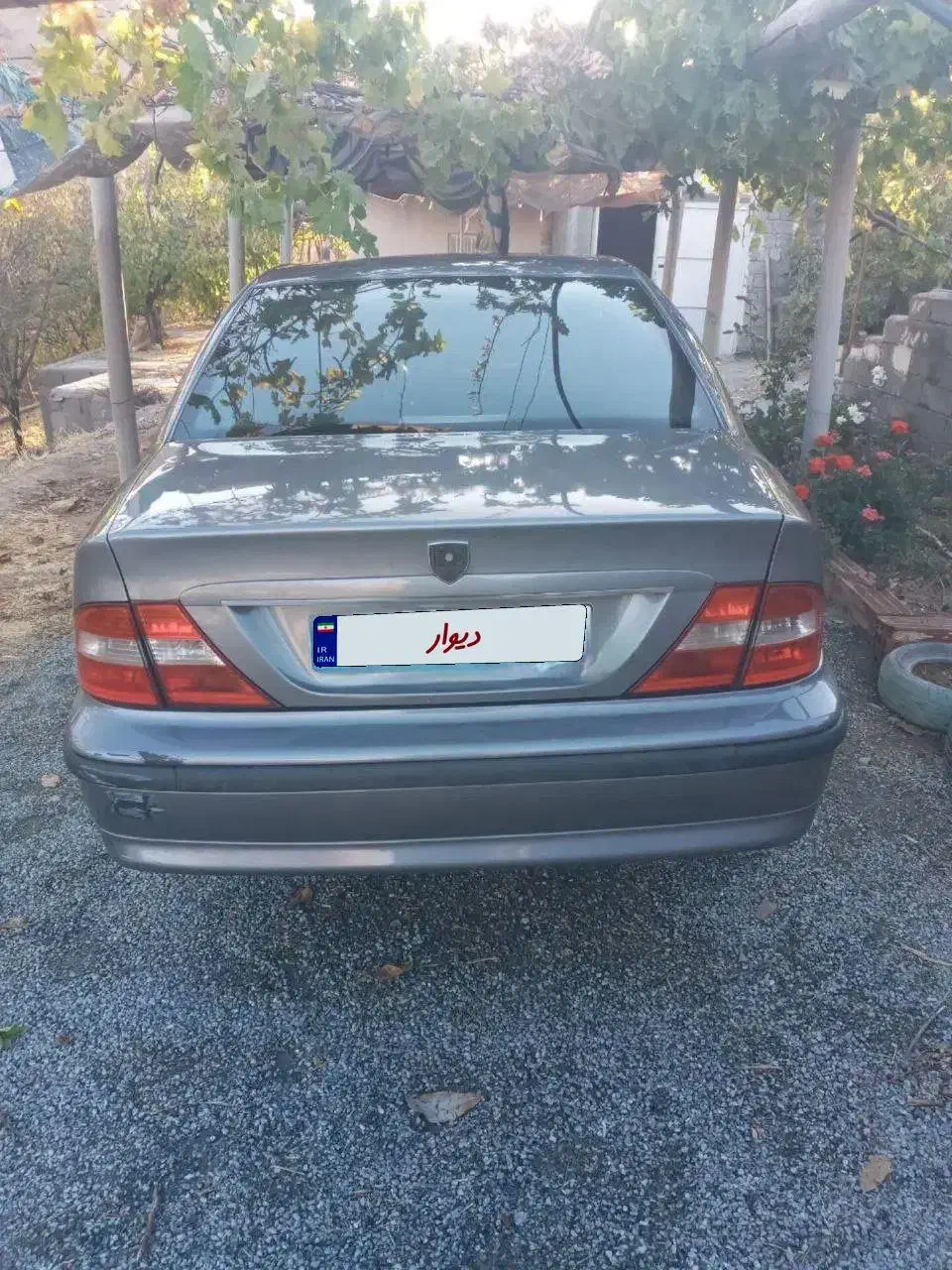 سمند خاکستری مدل ۹۰|خودرو سواری و وانت|سقز, |دیوار