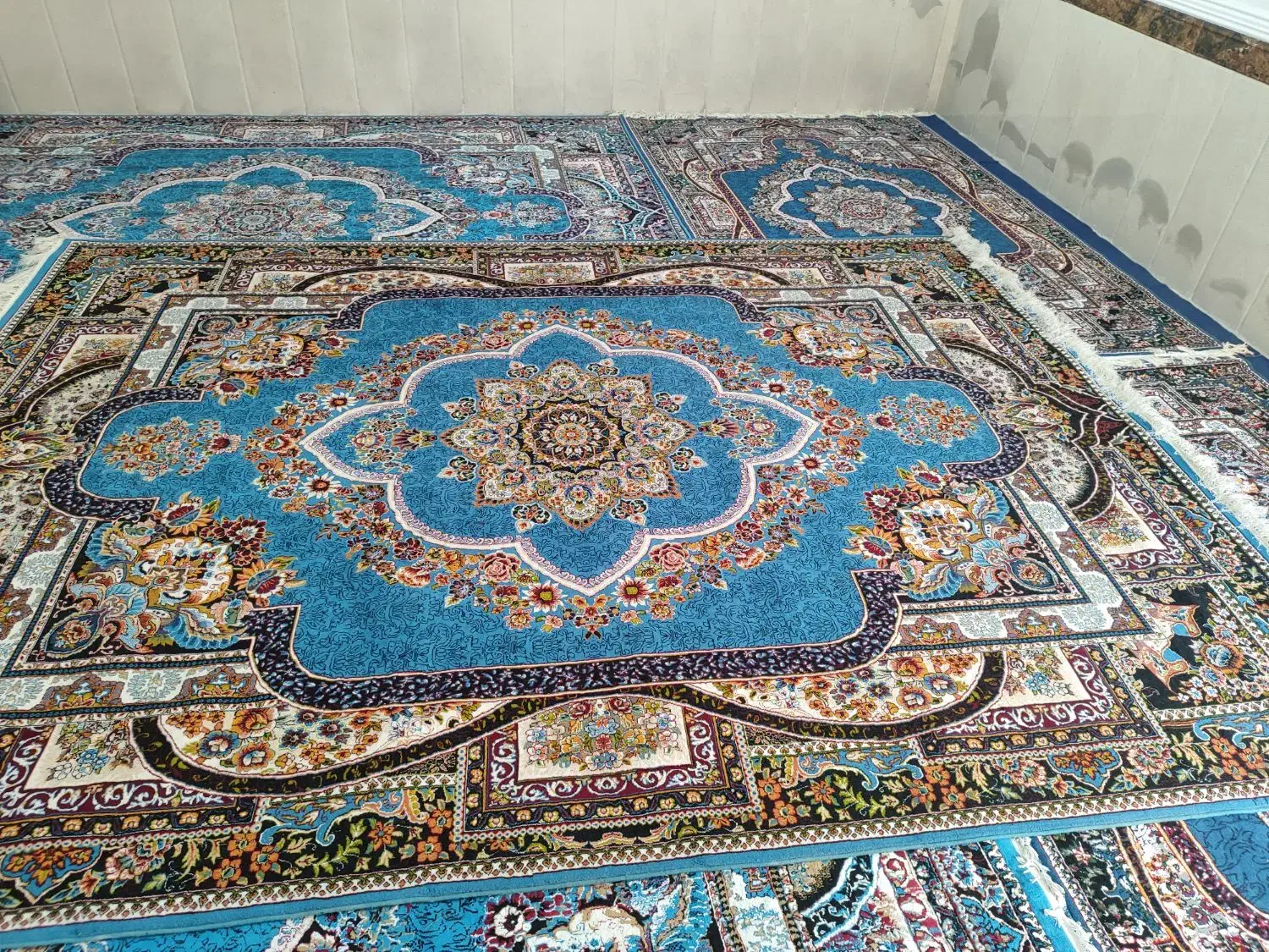 قالی 12 متری|فرش|کارون, |دیوار