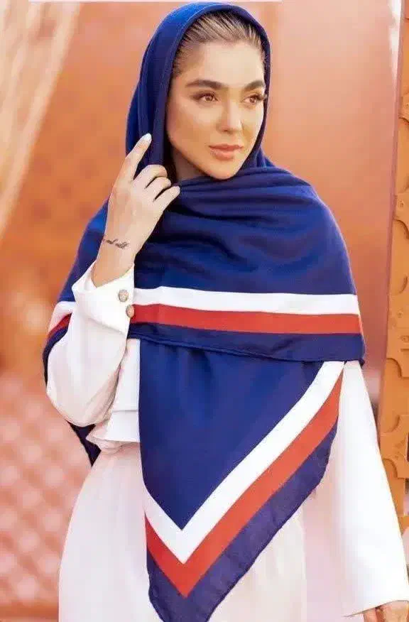 روسری پاییزه ،جنس نخ پنبه باکیفیت،قواره ۱۴۰|لباس|شاهرود, |دیوار