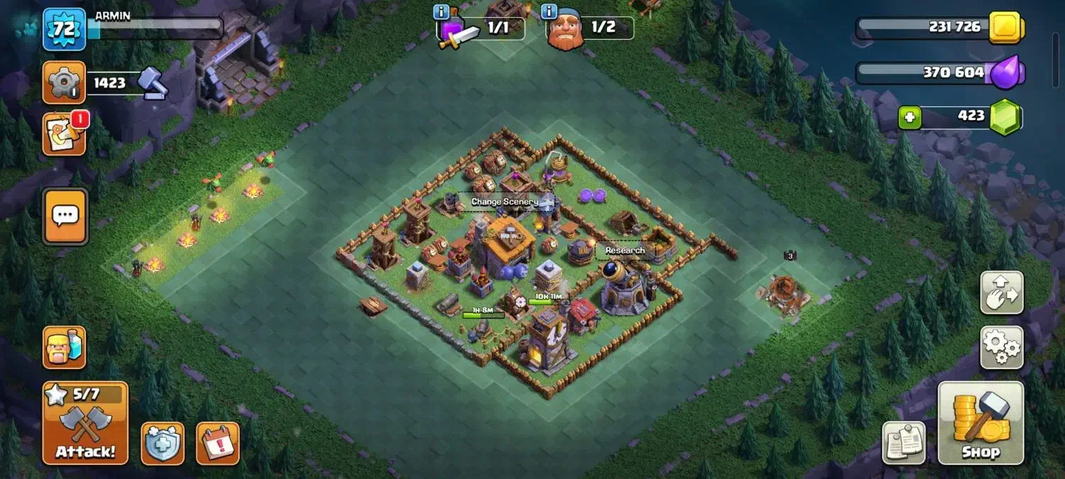 اکانت کلش اف کلنز|کنسول، بازی ویدئویی و آنلاین|اسفراین, |دیوار