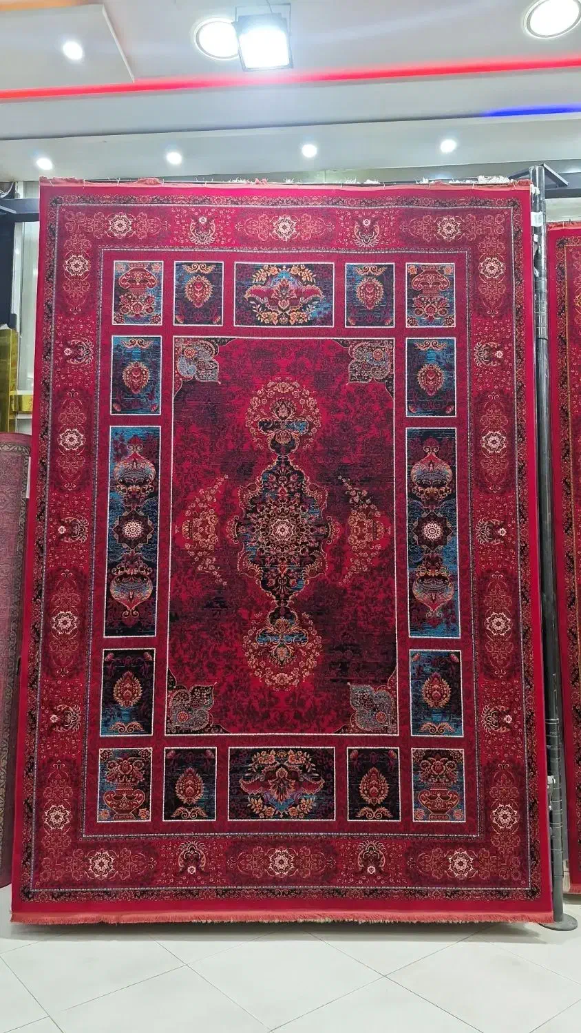 فرش کتیبه ۶۱۸ روناسی/سبز/فیروزه ای|فرش|تهران, نعمت‌آباد|دیوار