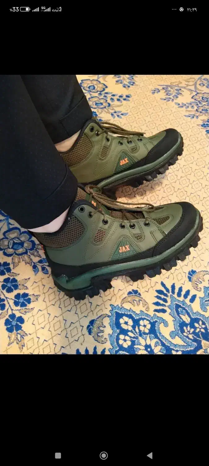 کفش نیم بوت زیر پرسی jax اصل نصف قیمت|کیف، کفش، کمربند|خرم‌آباد, |دیوار