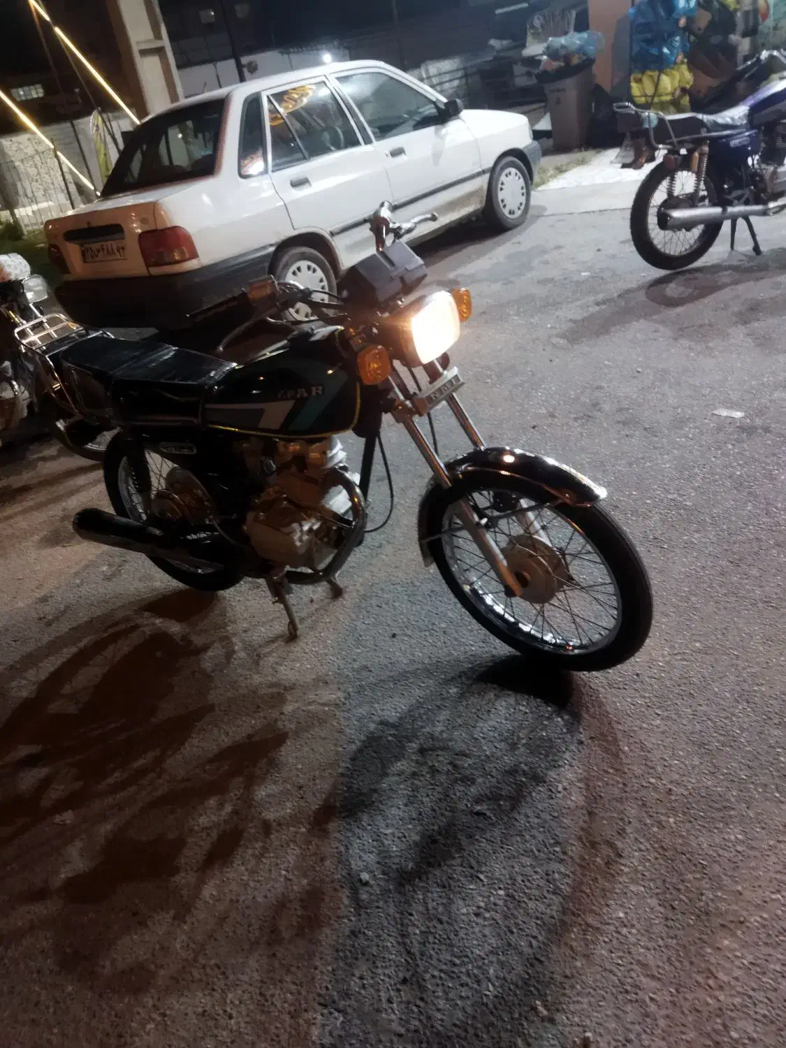 فروش هندا ۱۲۵استارتی|موتورسیکلت|قائم‌شهر, |دیوار