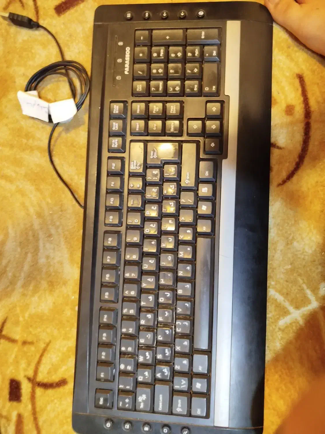 کیبورد سیمی  farassoo|قطعات و لوازم جانبی رایانه|بندرعباس, |دیوار