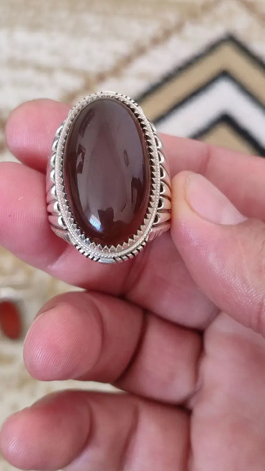 انگشتر دوقاب سید حسن .نگین جز|جواهرات|شیراز, امام حسین|دیوار