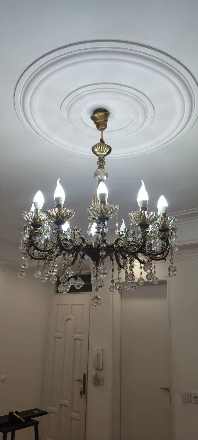 لوستر ۱۲شاخه|لوستر و چراغ آویز|کرمانشاه, |دیوار