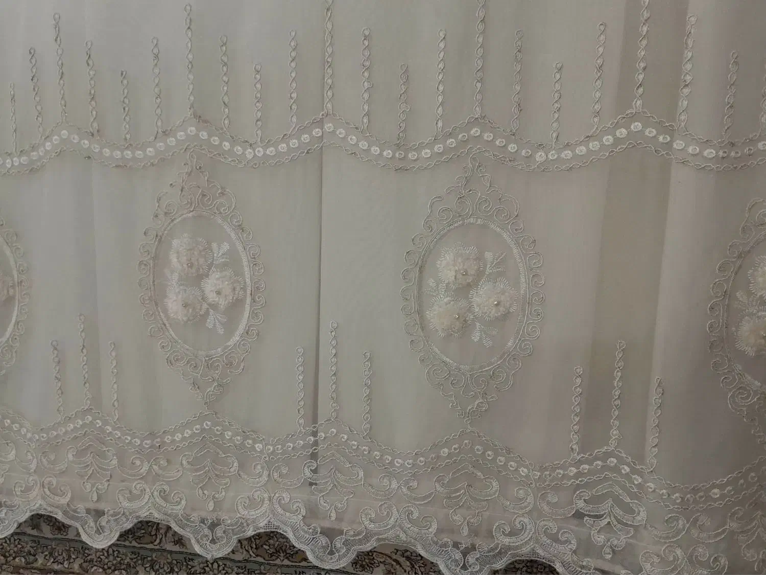 پرده سه بعدی پذیرایی|پرده، رانر، رومیزی|ری, فیروزآبادی|دیوار