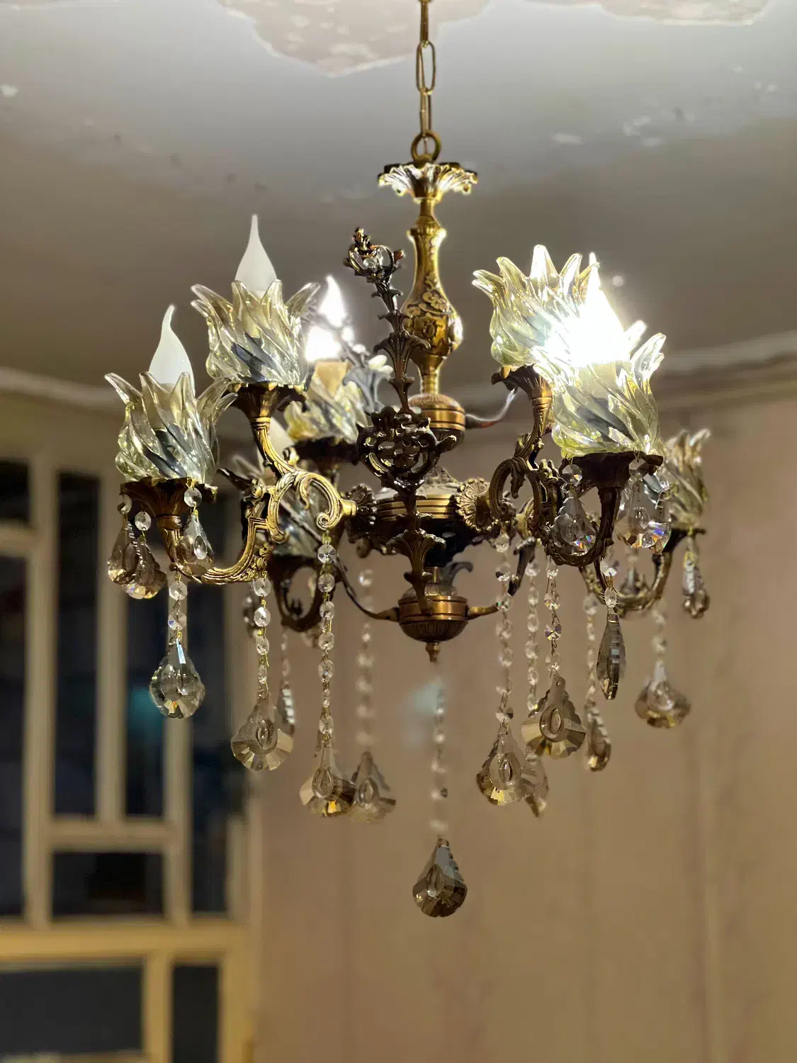 فروش لوستر برنز|لوستر و چراغ آویز|خرم‌آباد, |دیوار