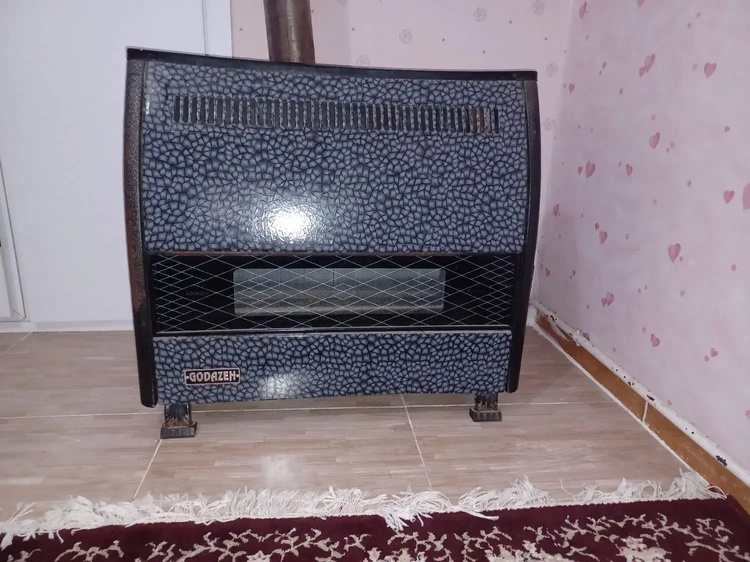 بخاری گازی سالم|بخاری، هیتر، شومینه|اهر, |دیوار