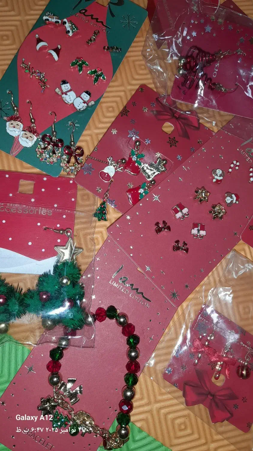 گوشواره کریسمس|بدلیجات|محمدیه-قزوین, |دیوار