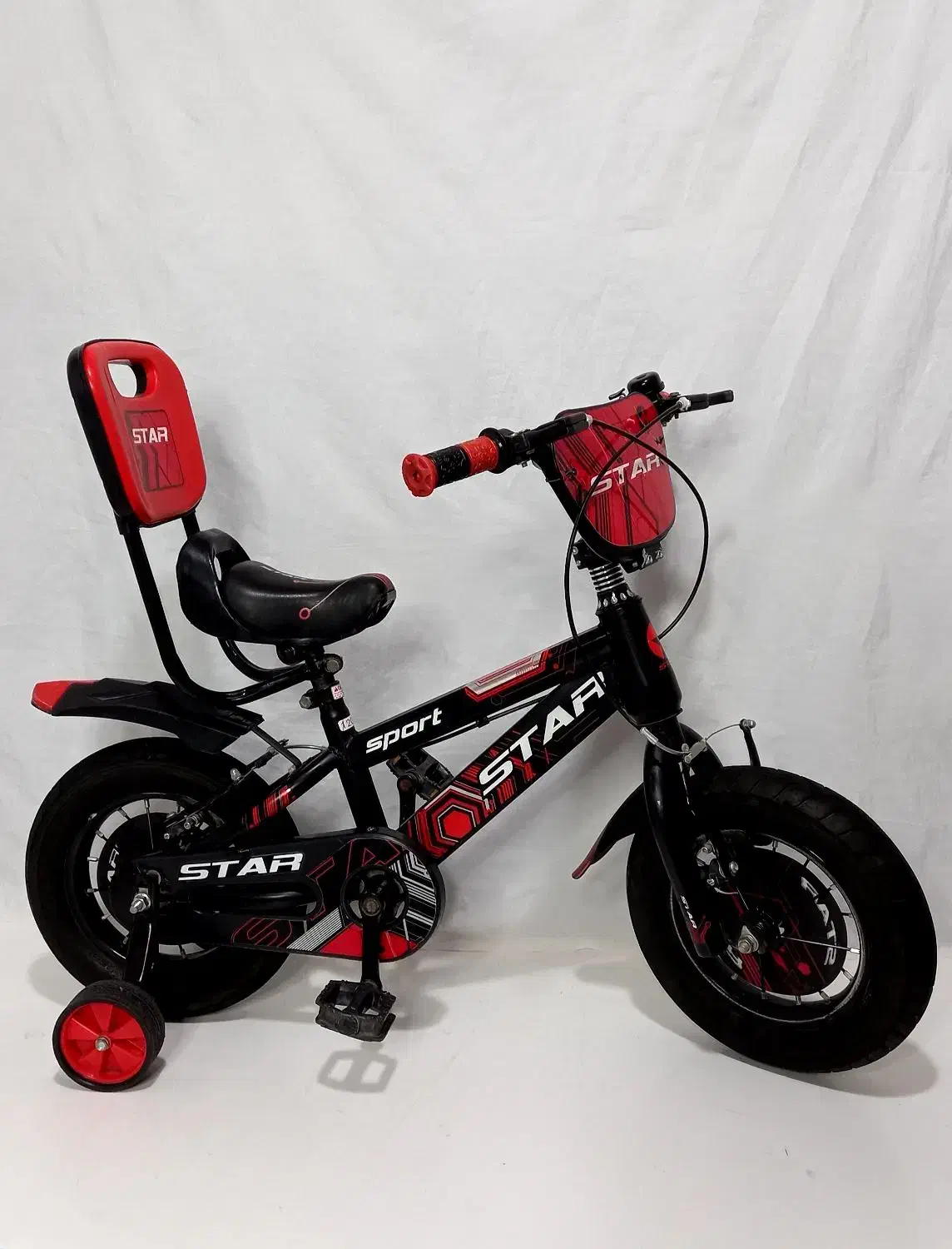 دوچرخه لاستیک پهن ساحلی سایز۱۲ مناسب کادو|دوچرخه، اسکیت، اسکوتر|پرند, فاز ۲|دیوار