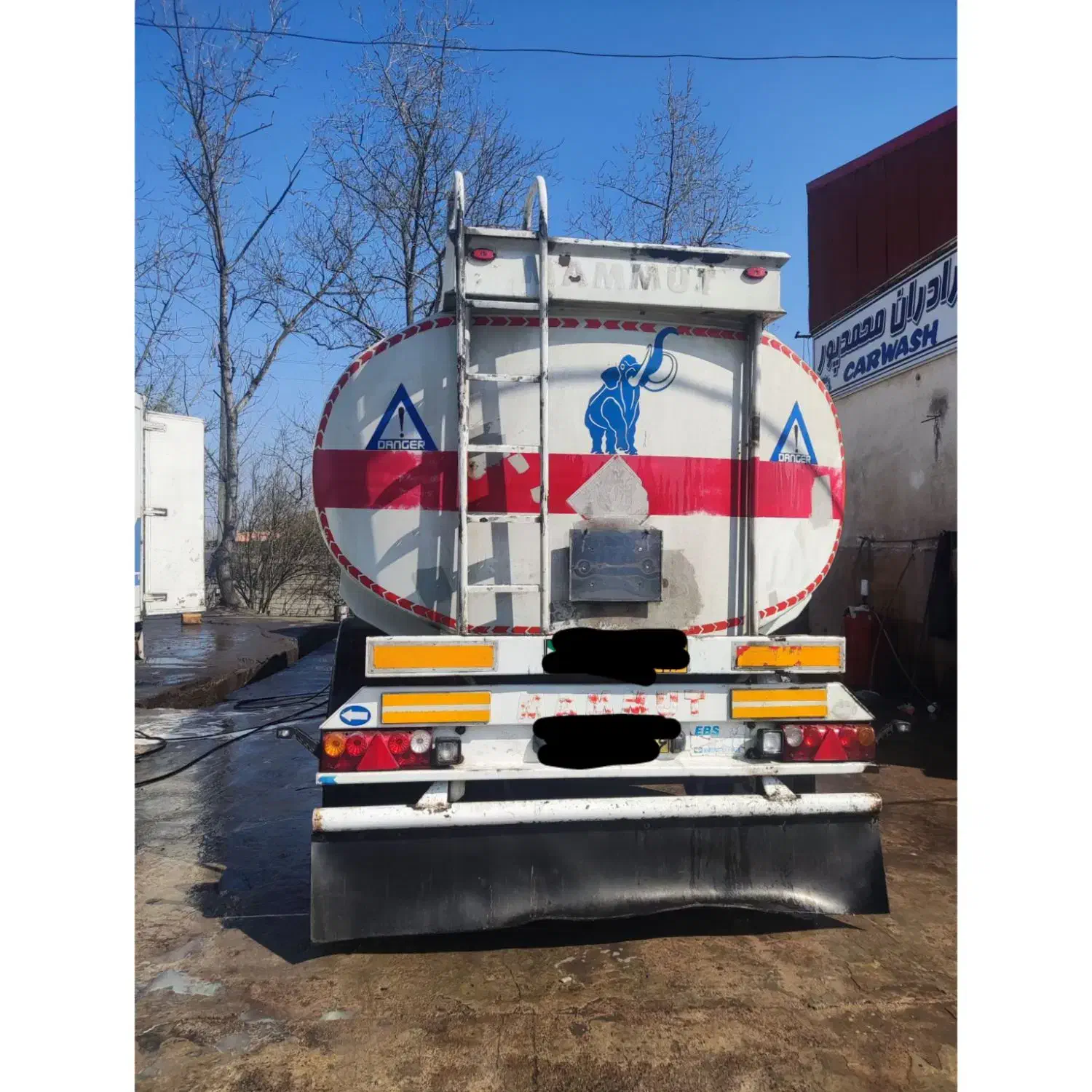 تانکر ماموت|خودرو سنگین|رشت, رشتیان|دیوار