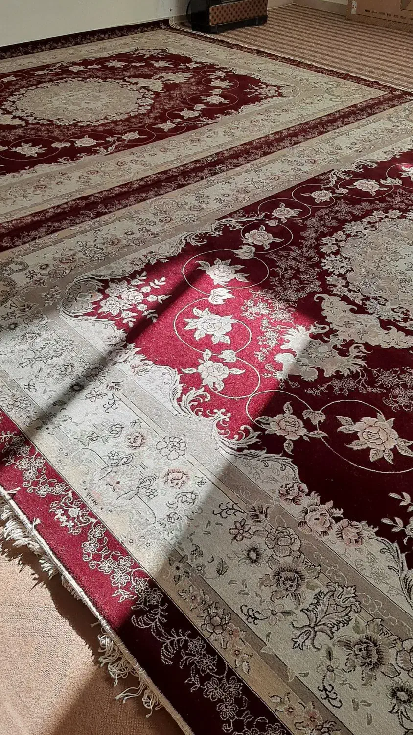 یک جفت فرش در حد نو|فرش|شهرکرد, |دیوار