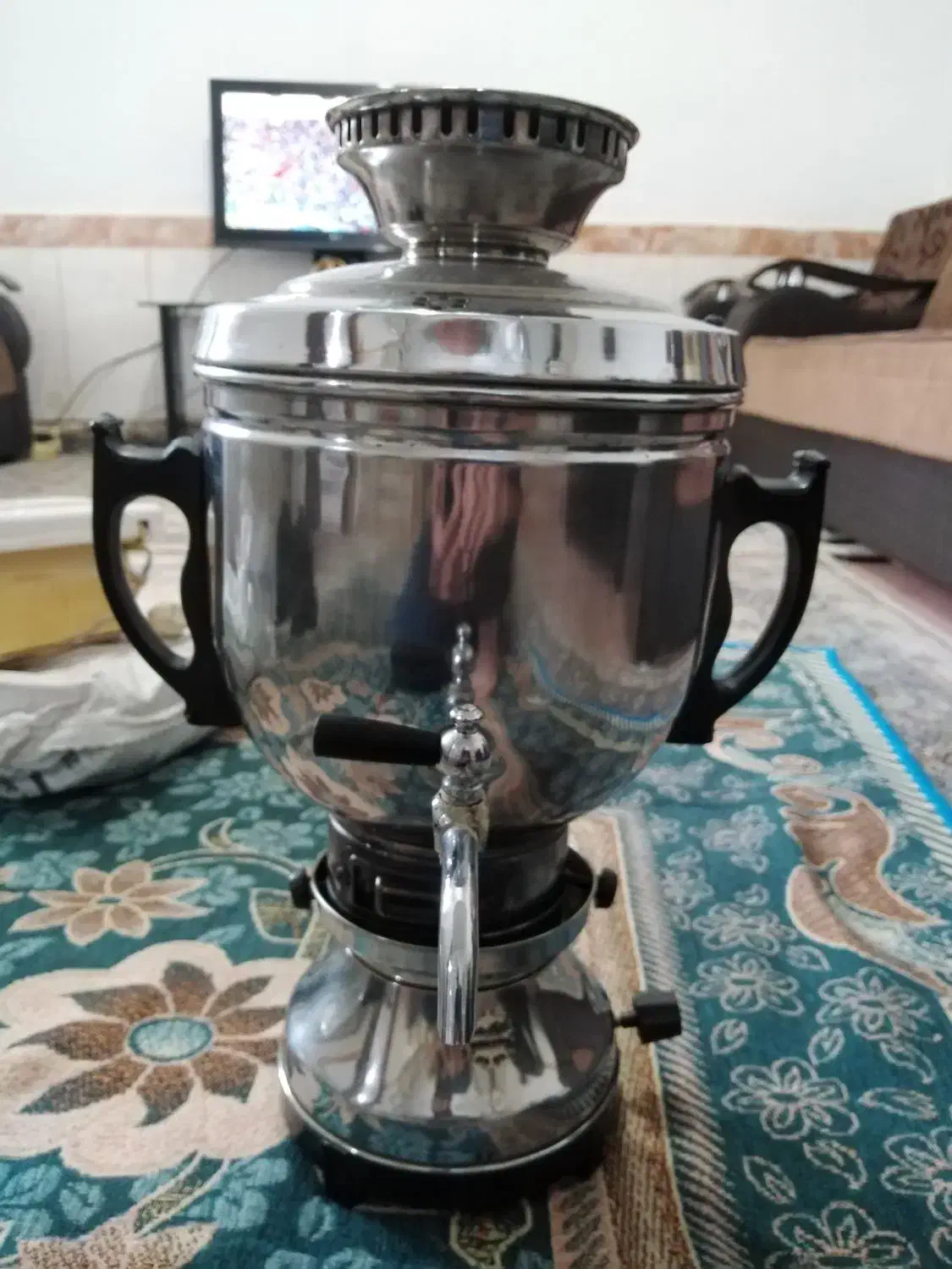 سماورگازی بدون عیب|سماور، چایساز، قهوهساز|مهاباد (آذربایجان غربی), |دیوار