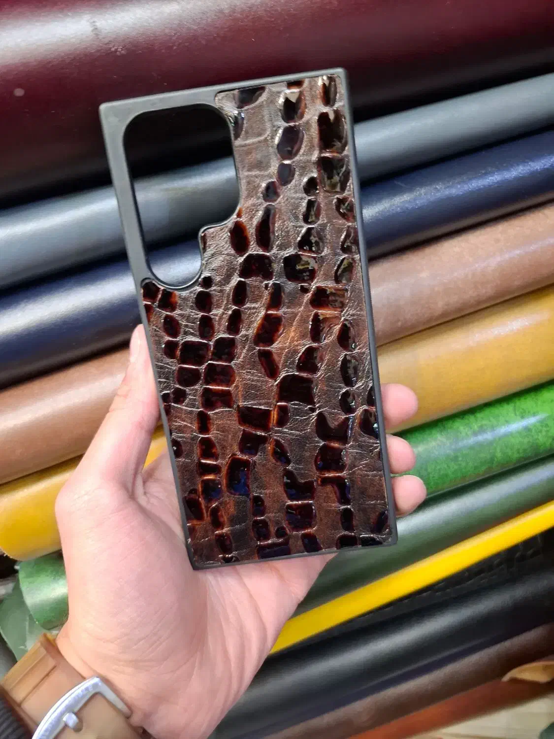 قاب چرم s23ultra|لوازم جانبی موبایل و تبلت|تهران, تهرانپارس غربی|دیوار