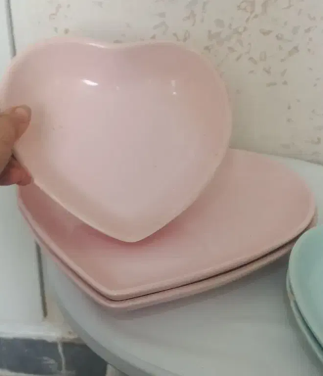 بشقاب قلبی سرامیکی|ظروف سرو و پذیرایی|فردیس, فردیس|دیوار