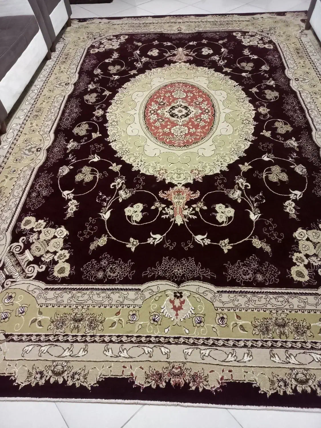 فرش ۱۲ متری کاملا سالم|فرش|رشت, کوی مهر|دیوار