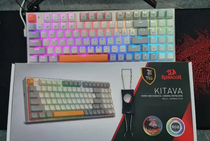 کیبورد مکانیکال گیمینگ Redragon Kitava G636 RGB|قطعات و لوازم جانبی رایانه|قزوین, |دیوار
