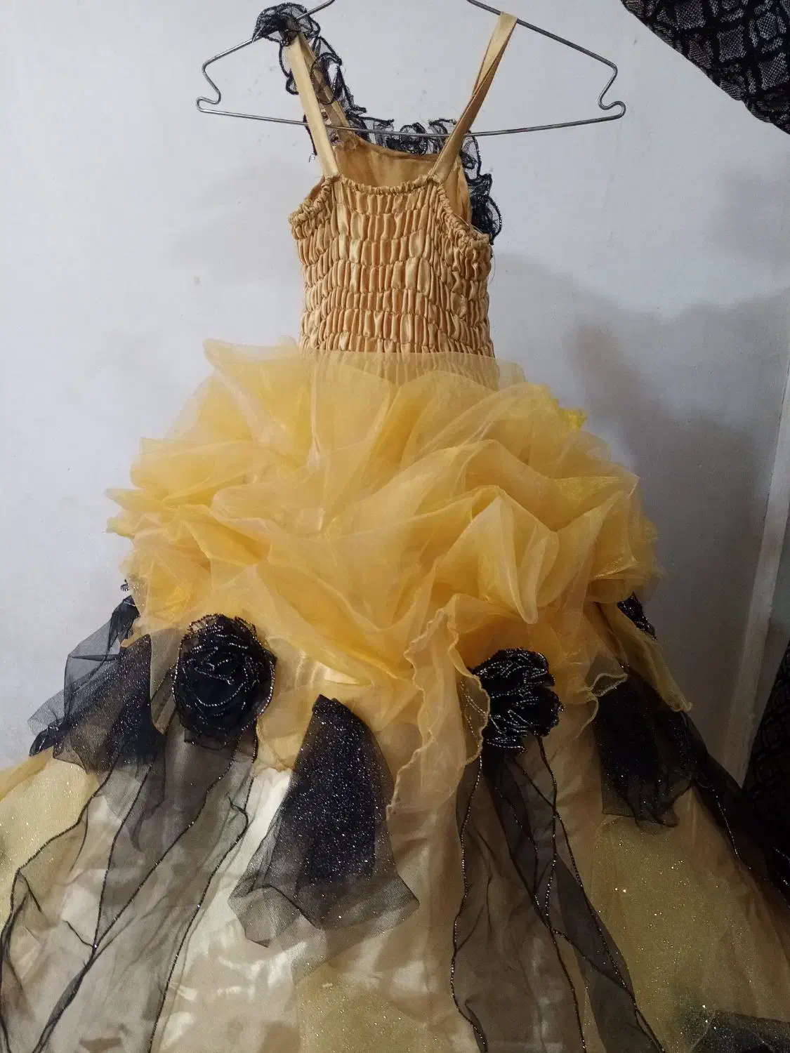 لباس مجلسی دخترونه ساتن ژیپون دار|لباس|خوی, |دیوار