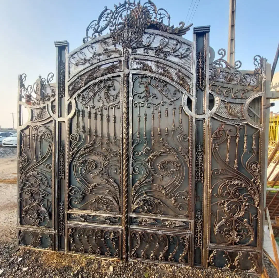 درب مدرن و فرفورژه، امنیت و زیبایی|مصالح و تجهیزات ساختمان|آمل, |دیوار