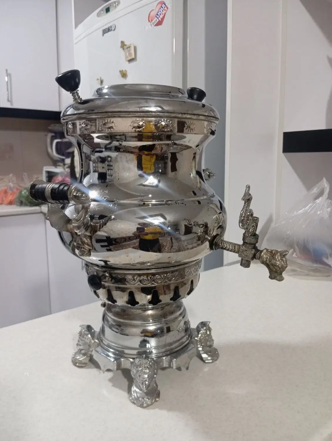 سماور سالم|سماور، چای‌ساز، قهوه‌ساز|بهارستان, |دیوار