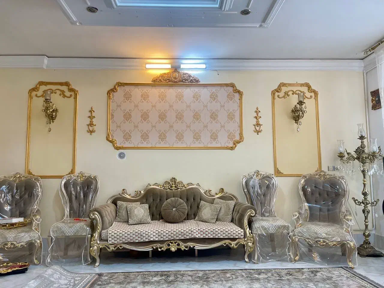 دوعدداباژور دیواری طرح فرشته|چراغ خواب و آباژور|تربت جام, پاسداران|دیوار