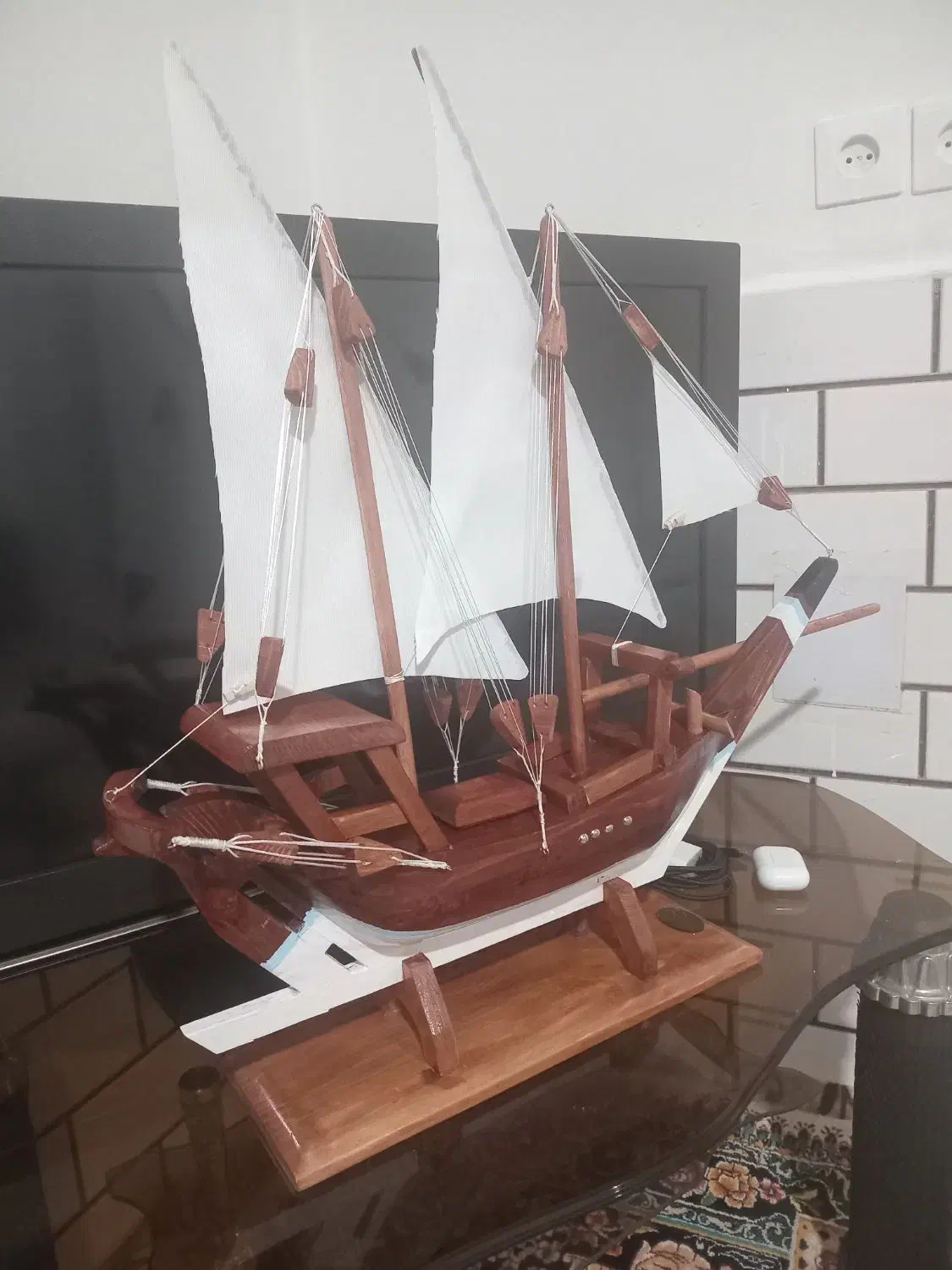 ساخت انواع لنج و کشتی دکوری|مجسمه، تندیس، ماکت|دزفول, |دیوار