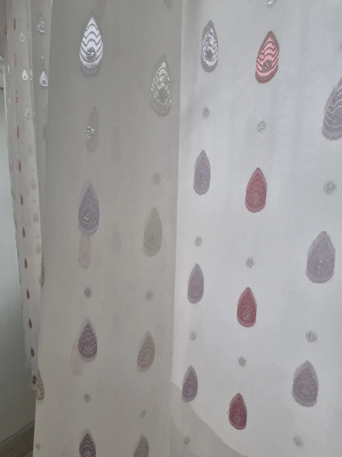 پرده حریر ،نو نو،|پرده، رانر، رومیزی|تهران, کاج|دیوار