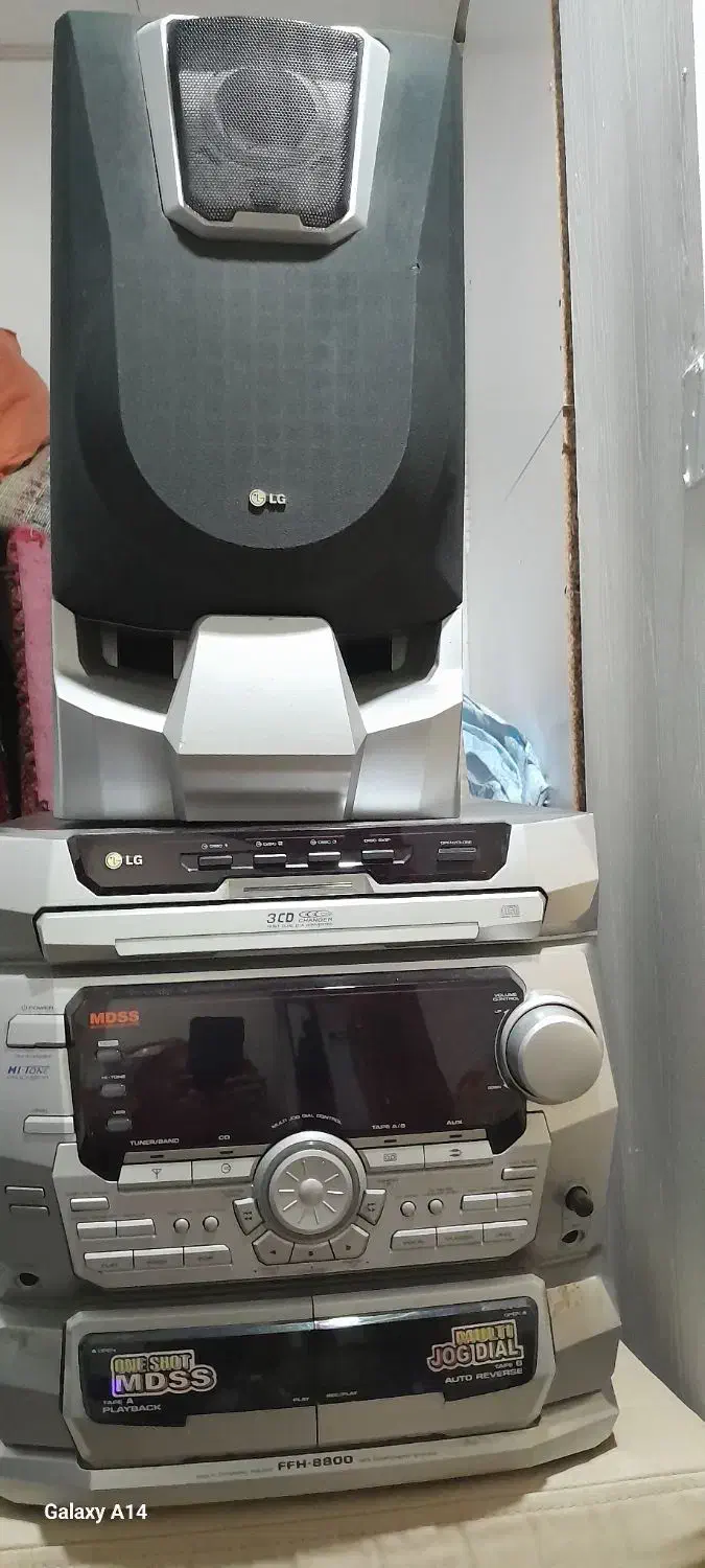 یک دستگاه ال جی سی دی خور ونوارخور|سیستم صوتی خانگی|رستمآباد, |دیوار