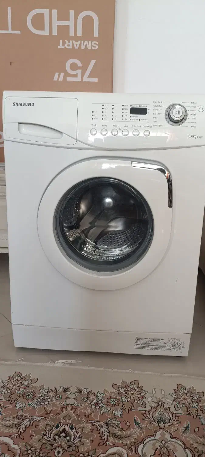 ماشین لباسشویی سامسونگ 6کیلویی|ماشین لباسشویی و خشک‌کن لباس|بندر انزلی, امامزاده|دیوار