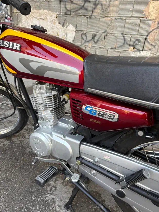 موتور هوندا۱۲۵ کثیر مشابه صفر خونگی|موتورسیکلت|اصفهان, شیخ اشراق|دیوار