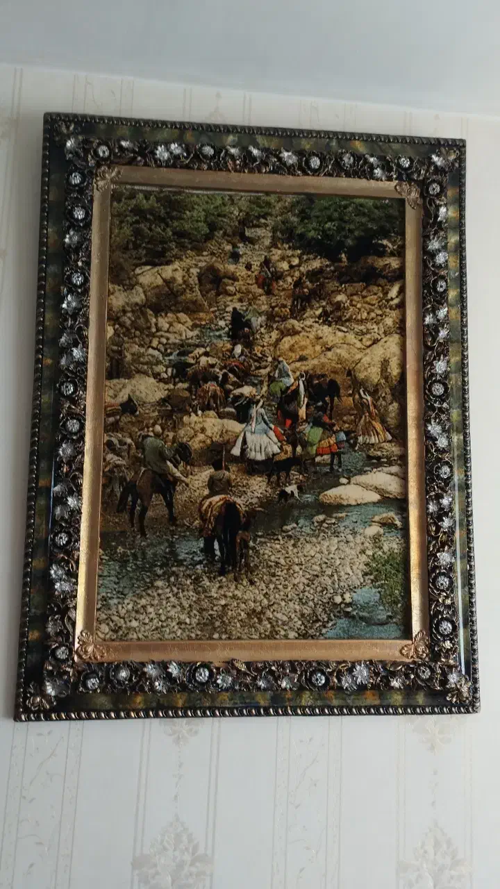 تابلوفرش عشایر|تابلو فرش|سهند, |دیوار