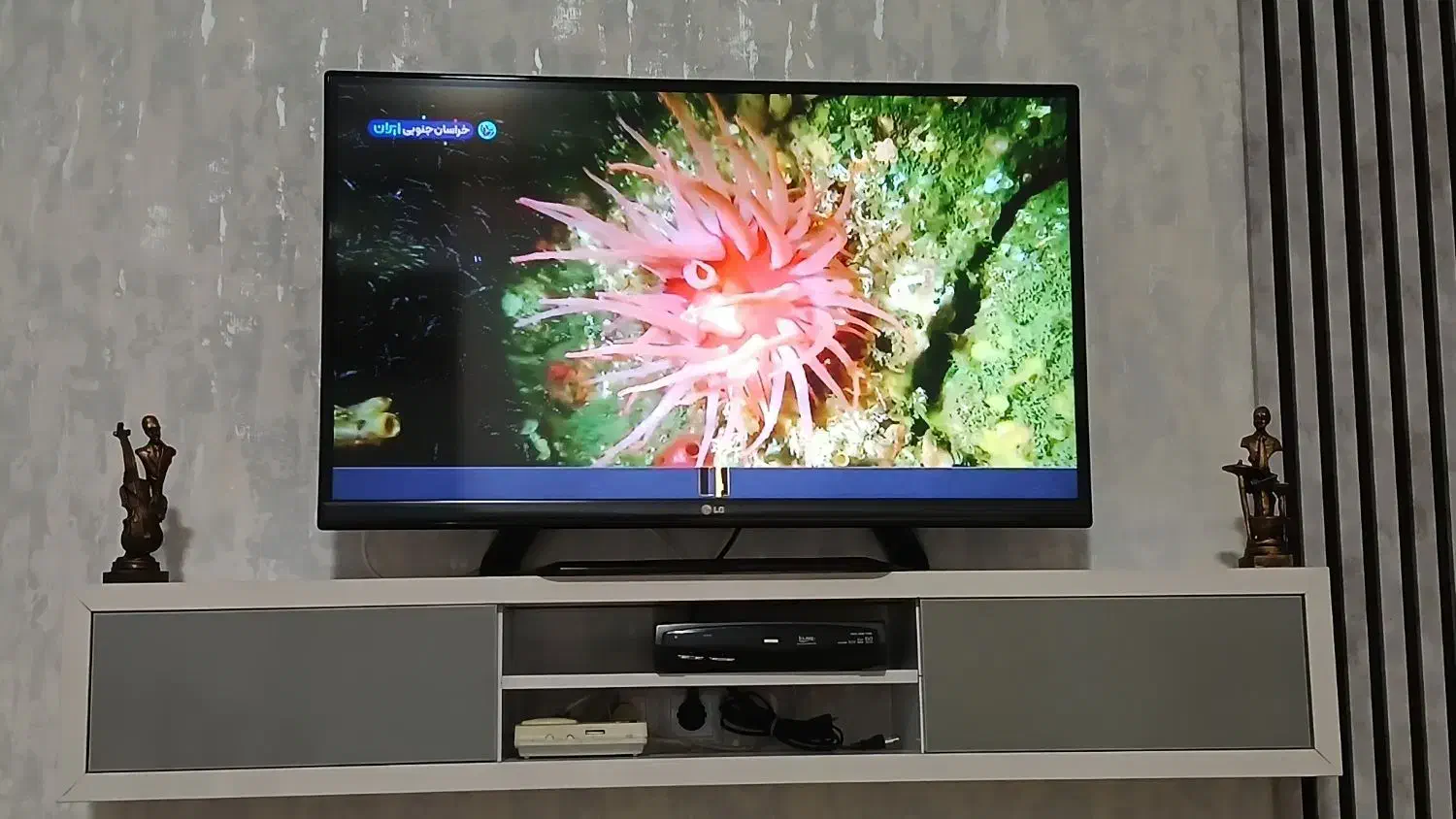 تلویزیون ال ای دی مدل  ال جی اصل کره سه بعدی|تلویزیون و پروژکتور|شاهین‌شهر, شهرک هشت بهشت|دیوار