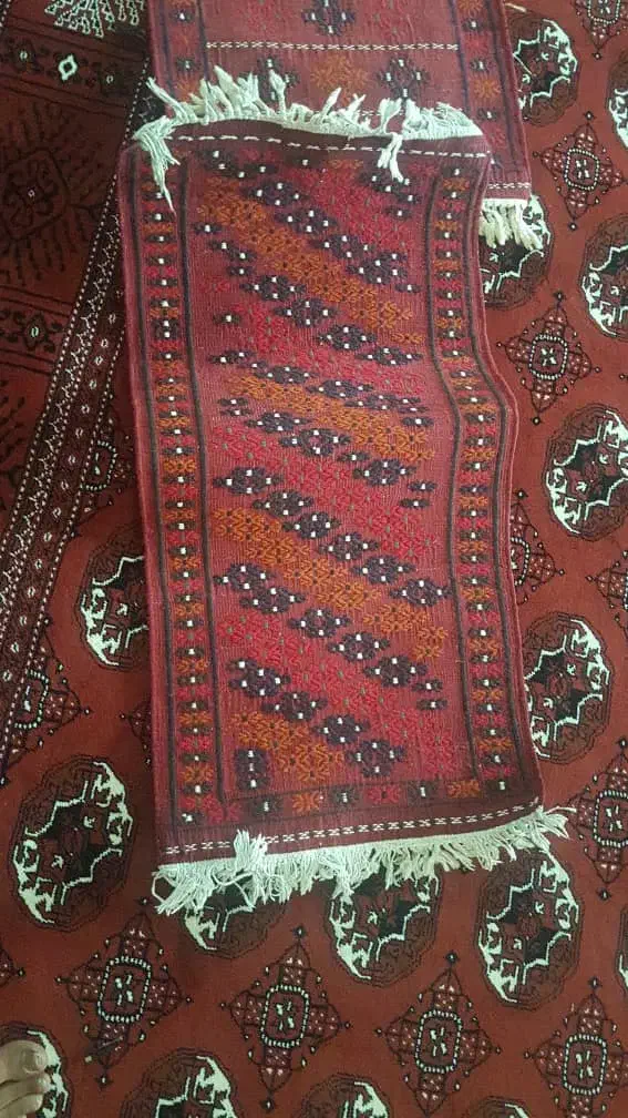 فرش دستبافت کارکرده و ماشینی نو|فرش|گرگان, |دیوار