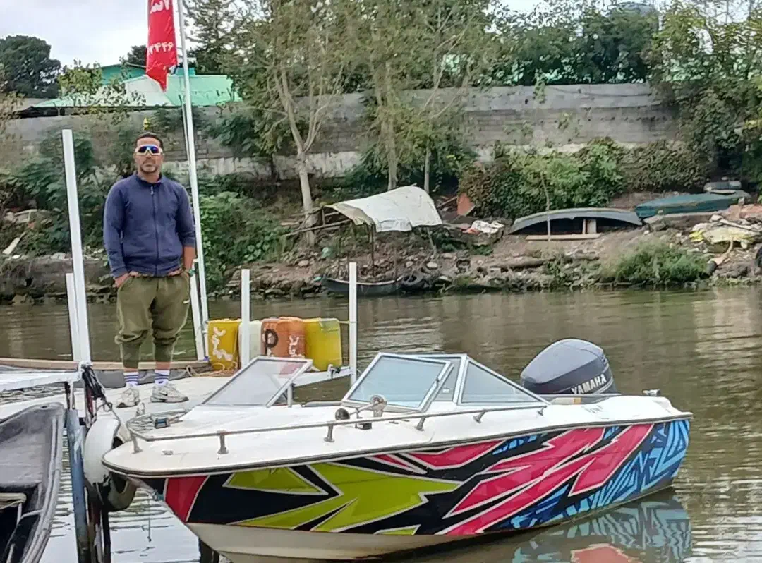 اسکله VIPتالاب گردی و قایق سواری اسکی روی آب بندر|تور و چارتر|بندر انزلی, قلم گوده|دیوار