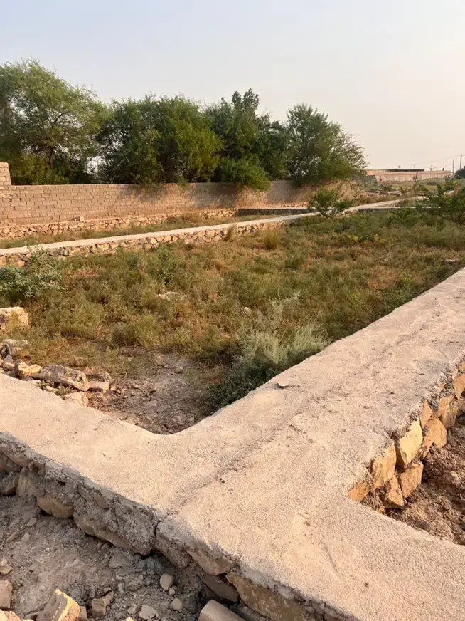 زمین ۲۴۰ متری سنک کاری شده|فروش زمین و ملک کلنگی|اهواز, فدک|دیوار