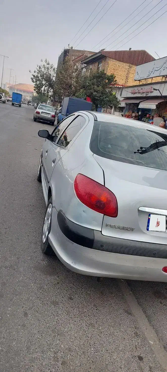 ۲۰۶ اس دی اتومات مدل ۸۸|خودرو سواری و وانت|رشت, سلیمانداراب|دیوار